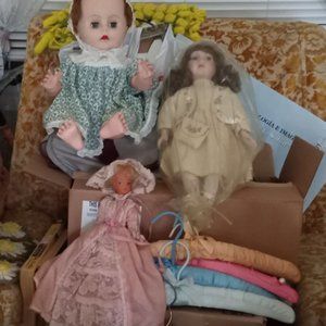 Various dolls